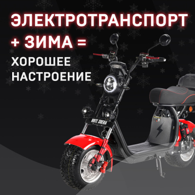 ЭЛЕКТРОТРАНСПОРТ + ЗИМА = ХОРОШЕЕ НАСТРОЕНИЕ